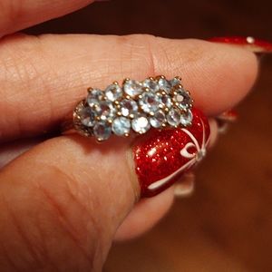 Blue Topaz Ring